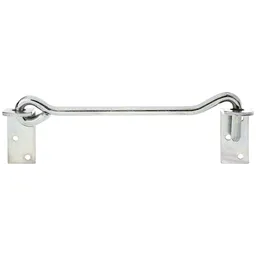 Alberts ALBERTS Sturmhaken, m.Gegenpl., disp., z.Anschrauben, Länge 200 mm, Haken Ø8 mm – Produktbild 1 von 1