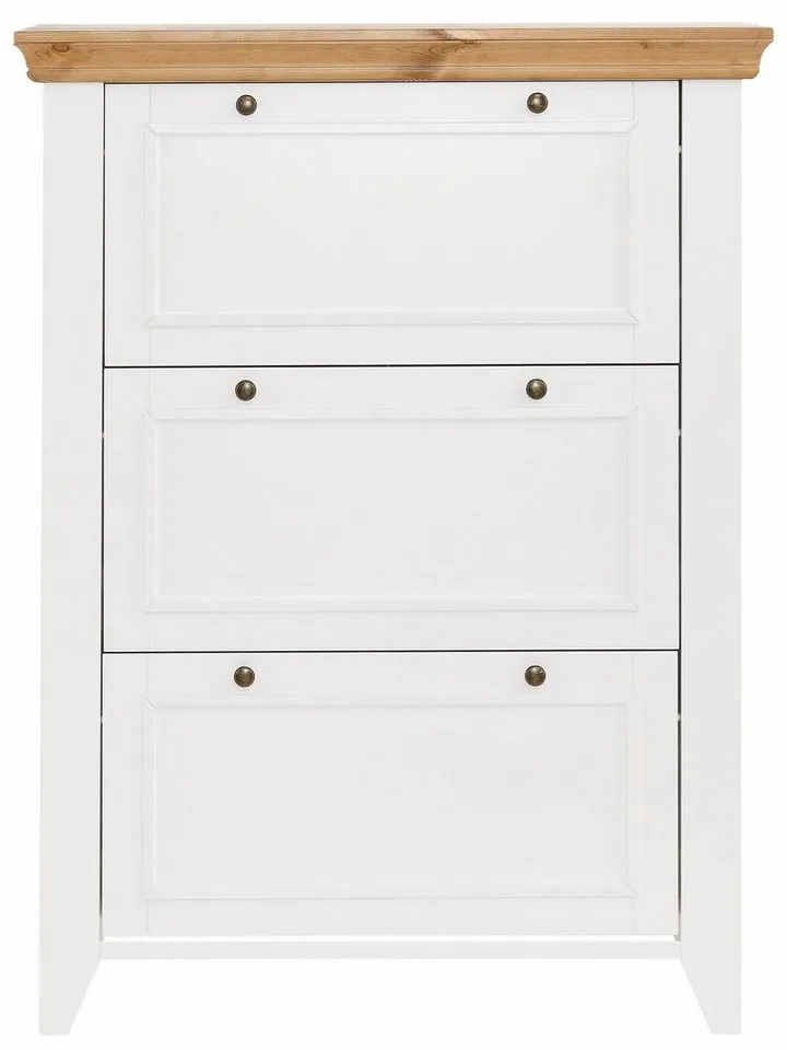 OTTO home Schuhschrank Skandinavia in 2 Größen, Weiß, – Produktbild 3 von 5