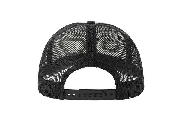 Atlantis Headwear Atlantis Headwear Damen / Herren Mesh Cap 15 Farben, Weiss/schwarz, – Produktbild 4 von 5