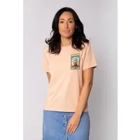 watapparel watapparel T-Shirt Frauen Tarot The Donut, Fraiche peche, – Produktbild 1 von 1