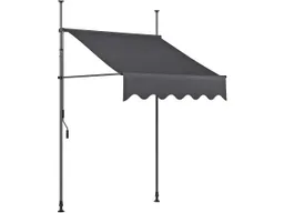 Klemmmarkise, Gestell aus Aluminium, Bezug Polyester B 200 x H 300 cm – Produktbild 1 von 1