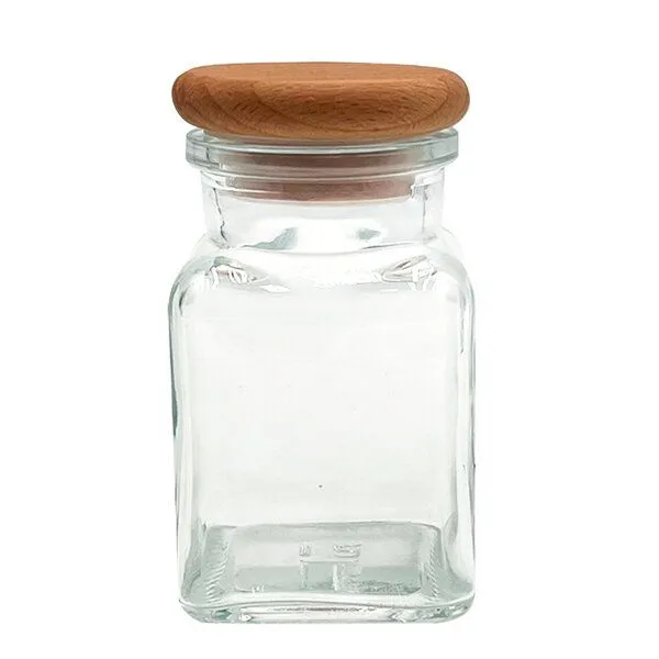 mikken mikken Gewürzgläser 8er Set 150 ml eckig mit 24 Gewürzetiketten – Produktbild 2 von 6
