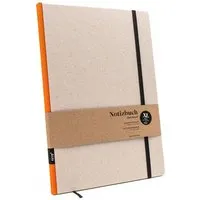 tyyp Skizzenbuch DIN A4 – 100% Recyclingpapier (Blauer Engel) – Klassik ÖKO by tyyp, Orange, – Produktbild 5 von 5