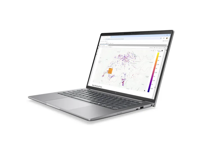 HP HP ZBook 8 G2a Mobile Workstation - AMD Ryzen AI 7 PRO 450 - Win 11 Pro - Radeon 840M - 32 GB RAM - 1 TB SSD NVMe - 35.6 cm (14") – Produktbild 1 von 2