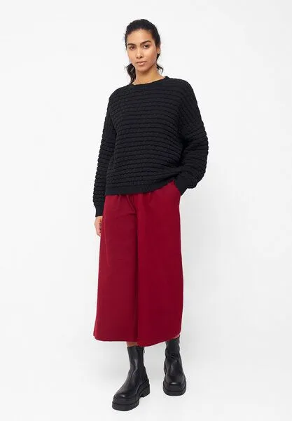 Givn Berlin Givn Berlin Wabenstruktur Pullover Modell: GB-Emily, Black, – Produktbild 2 von 4