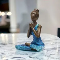 Moogoo Creative Africa Moogoo Creative Africa Bronze-Skulptur Yoga "Danielle" | by Hamidou | Unikate – Produktbild 1 von 1