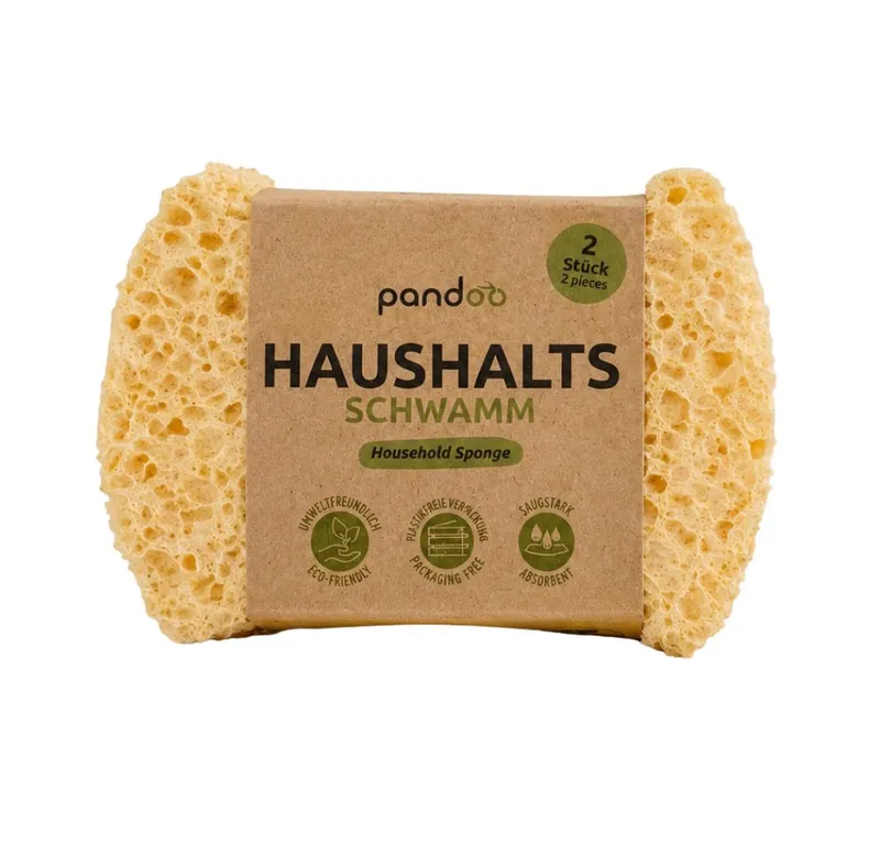 pandoo pandoo Reinigungsbürste Haushaltsschwamm, 2 Stück, (2-tlg) – Produktbild 2 von 5