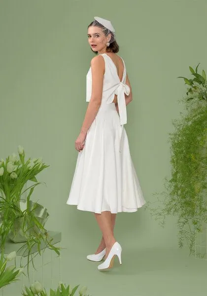 Atelier SNOW Atelier SNOW Zweiteiliges Brautkleid Freesia-Alyssien – Produktbild 1 von 4