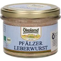 Ökoland Ökoland Bio-Pfälzer-Leberwurst, 160 g – Produktbild 1 von 1