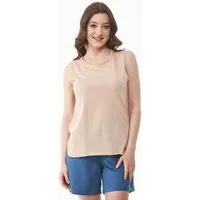 ORGANICATION ORGANICATION Top aus TENCEL Modal und Bio-Baumwolle, Beige(soft beige), – Produktbild 1 von 1