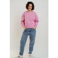 Kultgut Kultgut Goodness Sweater 100% Bio-Baumwolle - Ein schöner Allrounder im Boxistyle, Pink, – Produktbild 1 von 1