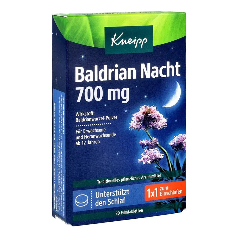 Kneipp Kneipp Baldrian Nacht 700 mg Filmtabletten – Produktbild 3 von 4