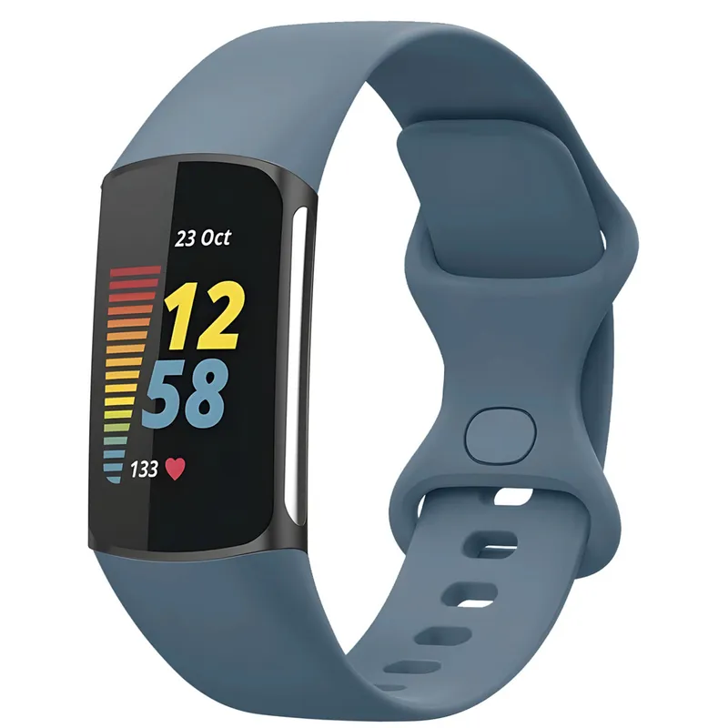 imoshion imoshion Silikon Sportarmband für Fitbit Charge 5 / 6 - Official Blue, Blau, – Produktbild 1 von 1