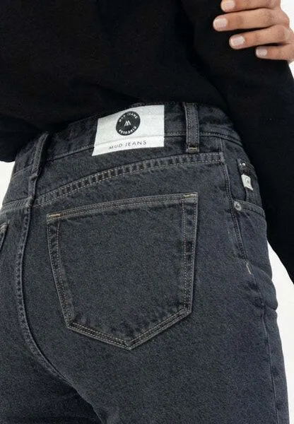 MUD Jeans MUD Jeans Jeans Straight Fit - Piper, Used black, – Produktbild 3 von 3