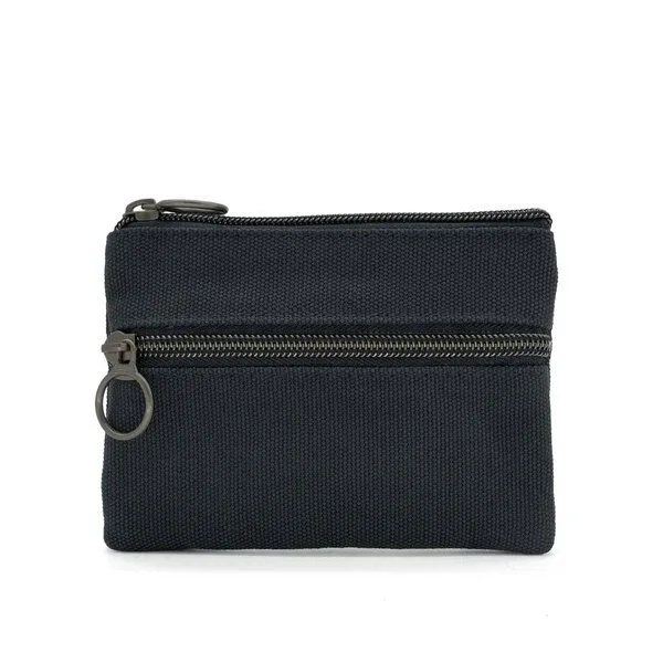 seasara seasara Geldbeutel aus Bio-Baumwolle (Canvas), Navy, – Produktbild 2 von 3