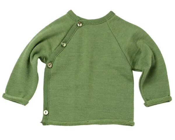 Reiff Reiff Strickwaren - JaPu Frottee Wickelpullover, Apfel, – Produktbild 2 von 3