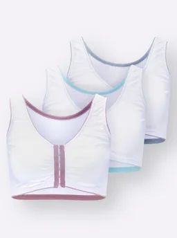 wäschepur Bustier 3x weiß – Produktbild 1 von 1