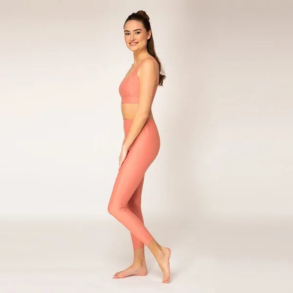 Woodlike Woodlike High Waist Leggings, Peach (rosa), – Produktbild 4 von 4
