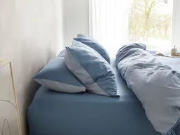 Yumeko Kissenbezug Chambray "Yumeko" aus Baumwolle TENCEL – Produktbild 1 von 1