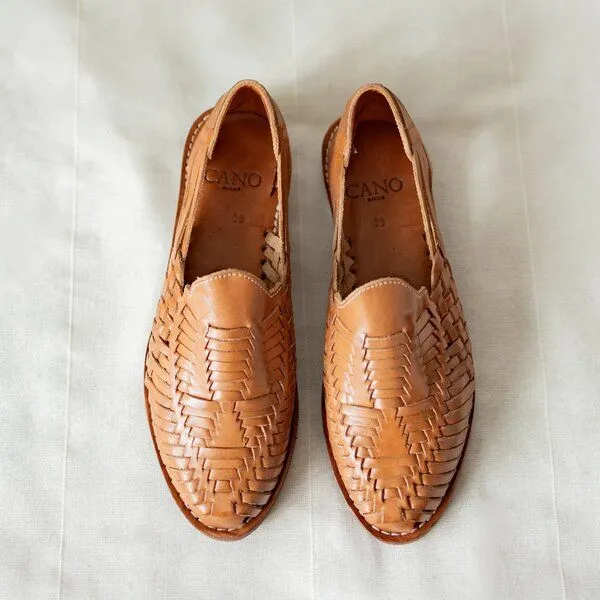CANO CANO Mara Wedge Cognac, Cognac, – Produktbild 3 von 3
