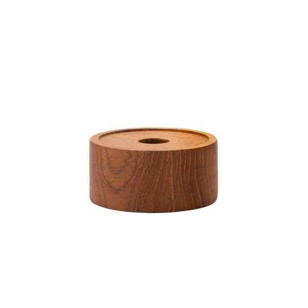 Originalhome Originalhome Kerzenständer aus recyceltem Teakholz, Sol, Natur, – Produktbild 1 von 2