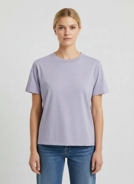 UNIPOLAR UNIPOLAR Basic T-Shirt Modell: Music, Lavender (lila), – Produktbild 1 von 2