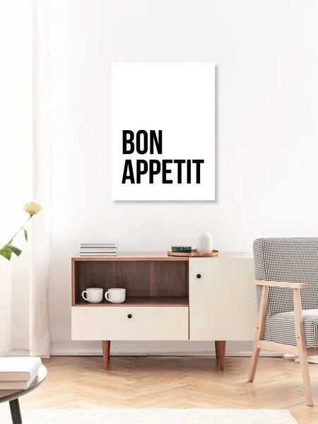 Photocircle Photocircle Poster / Leinwandbild - Bon Appetit No5 – Produktbild 3 von 4