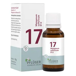 Biochemie Pflüger Schüßler-Salze Biochemie Pflüger 17 Manganum Sulfur. D12 Gl. – Produktbild 1 von 1