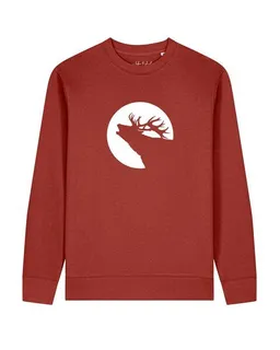 watapparel watapparel Sweatshirt Unisex Röhrender Hirsch – Produktbild 1 von 1