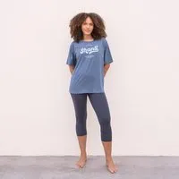 Jaya Jaya JIL TENCEL - Damen - 3-4 Leggings für Yoga, Pilates und Sport, Nightblue/blau, – Produktbild 1 von 1