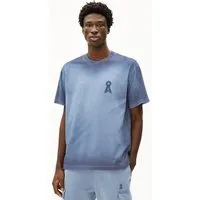 ARMEDANGELS ARMEDANGELS AADRU GMT DYE SPRAY Herren T-Shirt aus Bio-Baumwolle, Nightshadow washed, – Produktbild 1 von 1