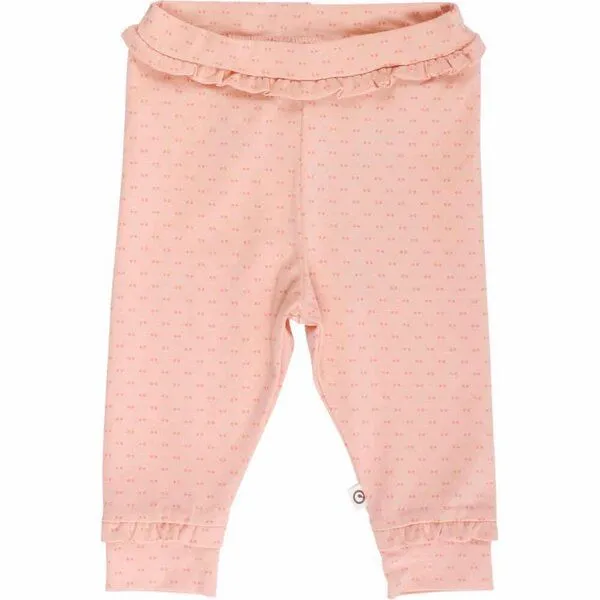 Müsli by Green Cotton Müsli by Green Cotton Leggings Dot Frill Pants peach GOTS zertifiziert – Produktbild 1 von 1