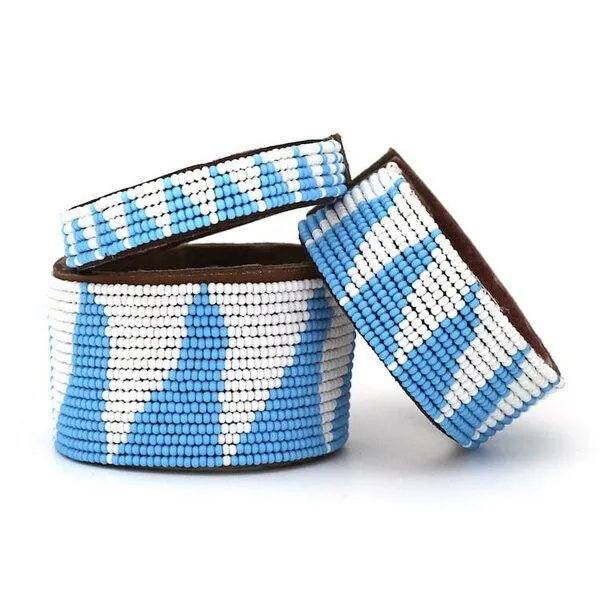 Swahili Coast Swahili Coast Perlenarmband & Armreif - TRI, Blau, – Produktbild 1 von 4