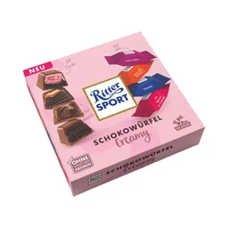 Ritter Sport Ritter Sport Schokolade, Ritter Sport Schokowürfel Creamy gefüllte Vollmilchschokolade 162g – Produktbild 1 von 1