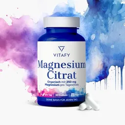 VITAFY VITAFY Magnesium Citrat (60 Kapseln) – Produktbild 1 von 1