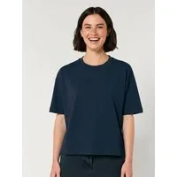 Kultgut Boxistyle Shirt 100% Biobaumwolle / Kultgut, Dunkelblau, – Produktbild 1 von 1