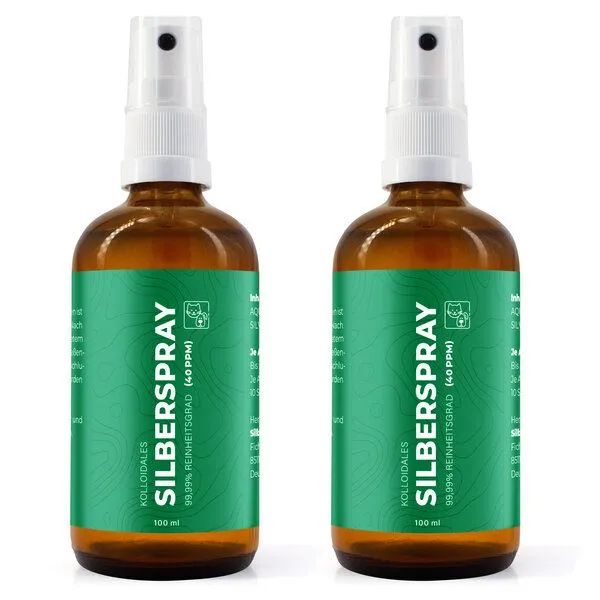 Silberkraft Silberkraft Kolloidales Silberspray 100 ml für Haustiere – Produktbild 1 von 4