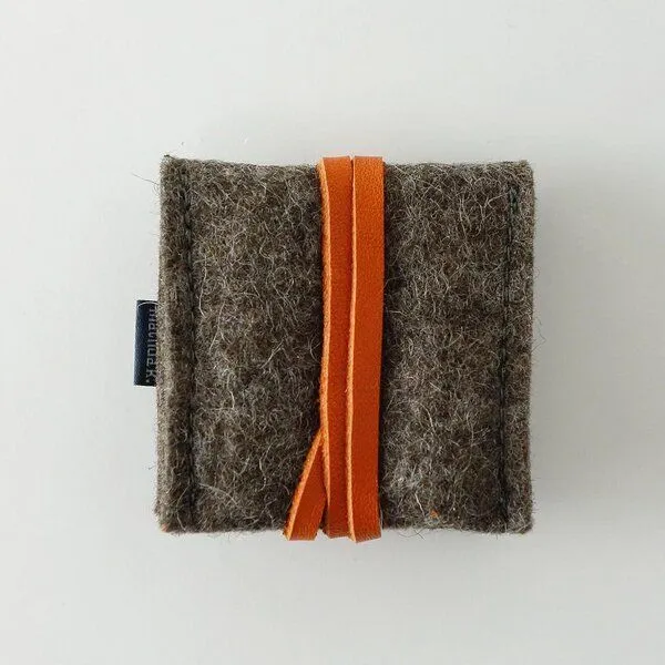matilda k. manufaktur matilda k. manufaktur mini-maniküre-set 'ella' aus Wollfilz braun, Braun, – Produktbild 7 von 8