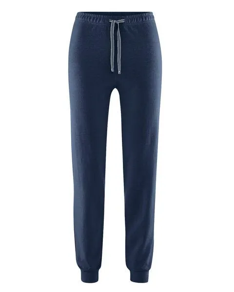 HempAge HempAge Unisex Hanf Pyjamahose, Blau (navy), – Produktbild 1 von 1