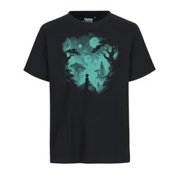 HANDGEDRUCKT HANDGEDRUCKT "Inner Child" Unisex T-Shirt aus reiner Baumwolle (kbA) – Produktbild 1 von 1