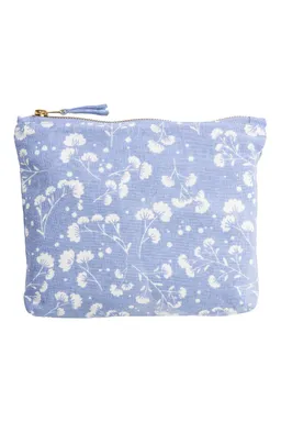 Tranquillo Kosmetiktasche BLOSSOM CHARM - blau – Produktbild 1 von 1