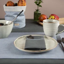 nahtur-design nahtur-design Tischset aus 100% Leinen, Leinendenim – Produktbild 1 von 1