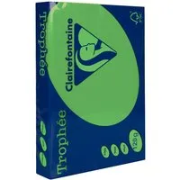 Clairefontaine 250 Blatt Clairfontaine Farbiges Kopierpapier "Trophee" 120 g/m², DIN A4, maigrün – Produktbild 1 von 1
