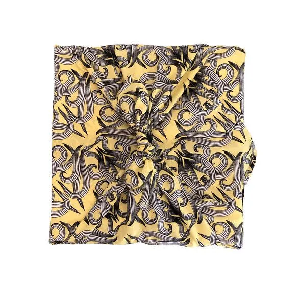 FabRap Gift Wrap FabRap Gift Wrap Wiederverwendbare Geschenkverpackung Furoshiki (einseitig), Sunshine nouveau (gelb), – Produktbild 2 von 4