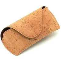 Kork-Deko Kork-Deko Brillenetui aus Korkstoff Beige | Leichtes Etui für Brillen & Sonnenbrillen – Produktbild 1 von 1