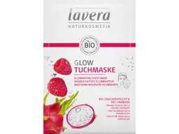 lavera Tuchmaske "Glow" mit Bio-Drachenfrucht und Bio-Himbeere, 21 ml – Produktbild 1 von 1