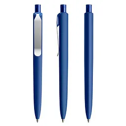 prodir prodir® Druckkugelschreiber DS8 Soft Touch PSR Push, blaue Mine, klassikblau – Produktbild 1 von 1