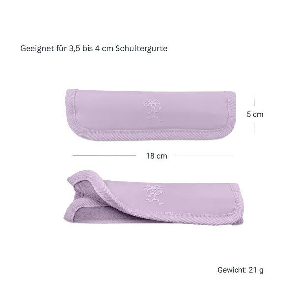 FUCHS & REBELL FUCHS & REBELL Schulterpolster für Crossbody Bags BELA & MIKA, Flieder, – Produktbild 3 von 4