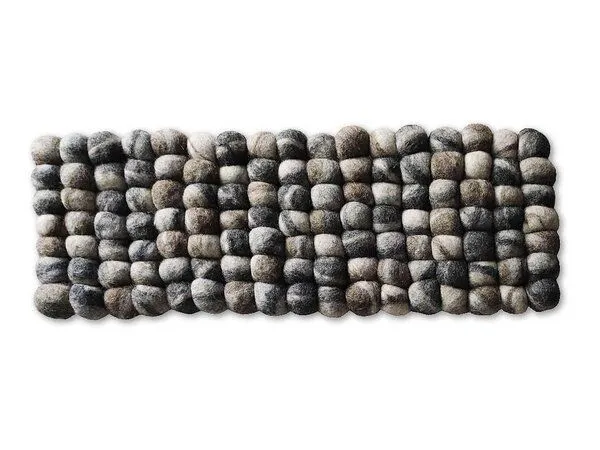 WoolFit WoolFit handgefilzte Deko aus Filzkugeln, vielseitig einsetzbar, Grau, – Produktbild 4 von 4