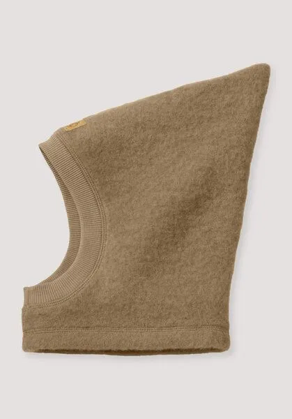 hessnatur hessnatur Wollfleece Mütze aus reiner Bio-Merinowolle, Camelbraun, – Produktbild 1 von 2